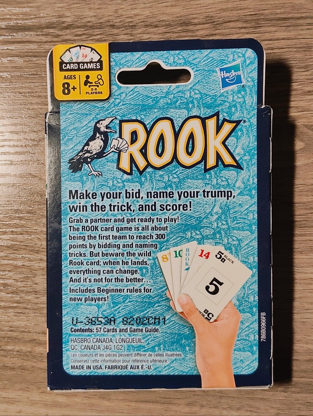 Hasbro Rook Card Game – New - Picture 2 of 8